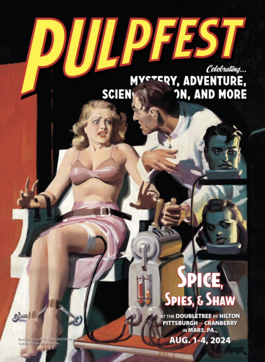 Booked for Pulpfest!